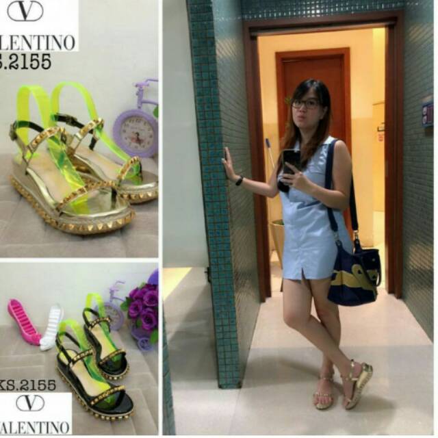 SANDAL WEDGES VALENTINO