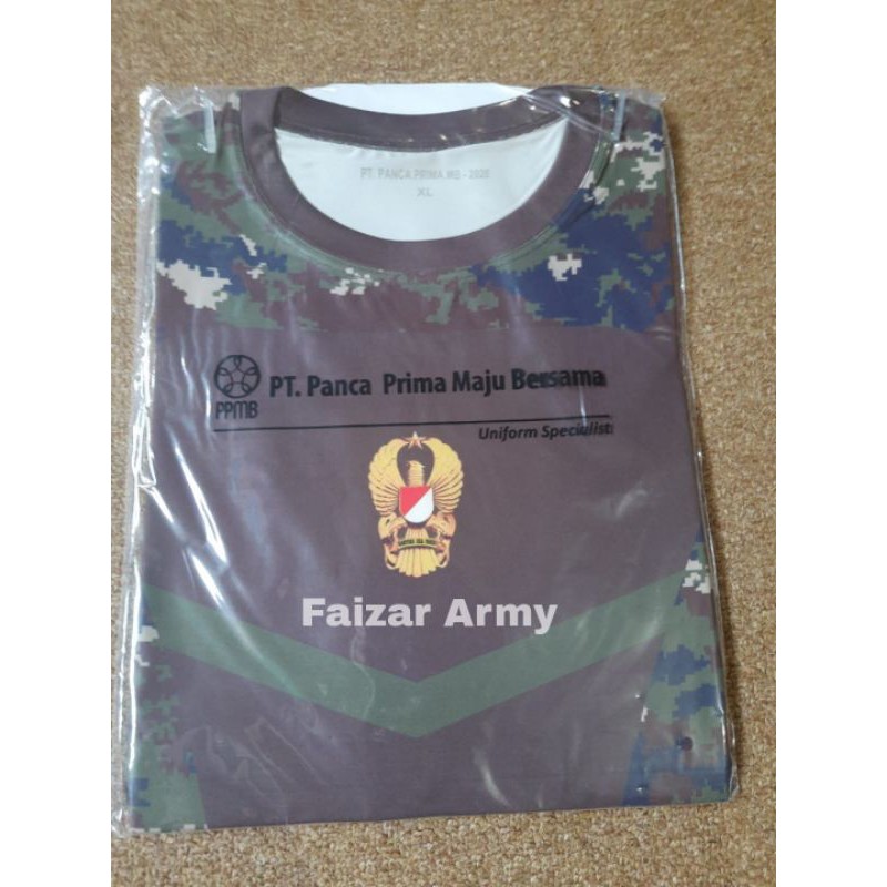 KAOS KASAD JATAH/KAOS KASAD PEMBAGIAN TNI (1SET) 3 KAOS TAHUN 2021