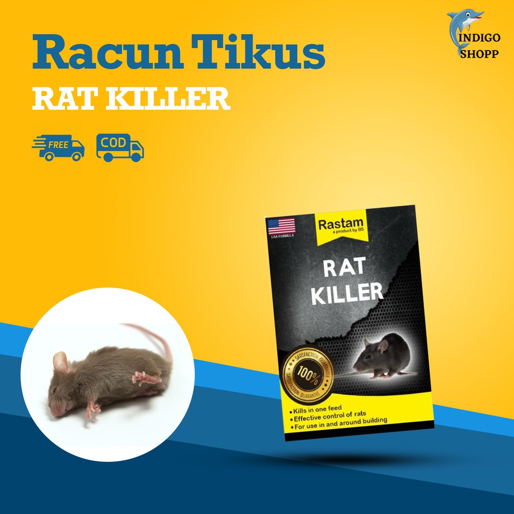 Racun Tikus RASTAM RAT KILLER ampuh