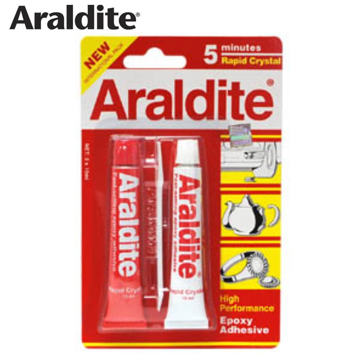 

ARALDITE RAPID 5 MENIT LEM EPOXY BESI MERAH