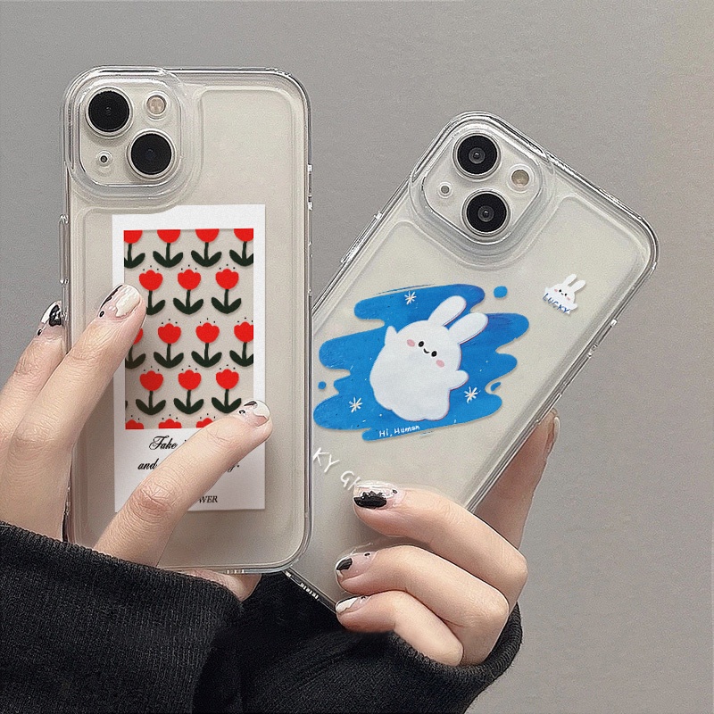 Case Bahan Akrilik TPU Transparan Tahan Banting Untuk iPhone 11 Pro Max 13 Pro 12 Pro XS Max XR X 8 Plus 7 Plus SE 2020 2022