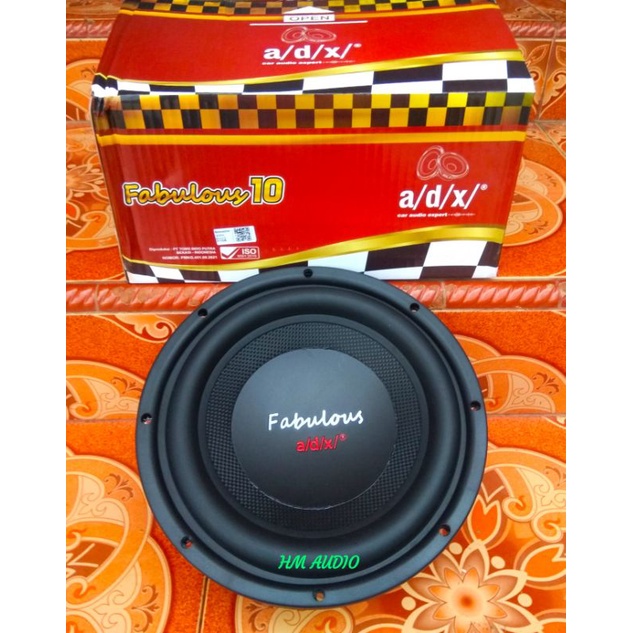 SPEAKER ADX fabulous 10 INCH SUBWOFER ADX 10INCH