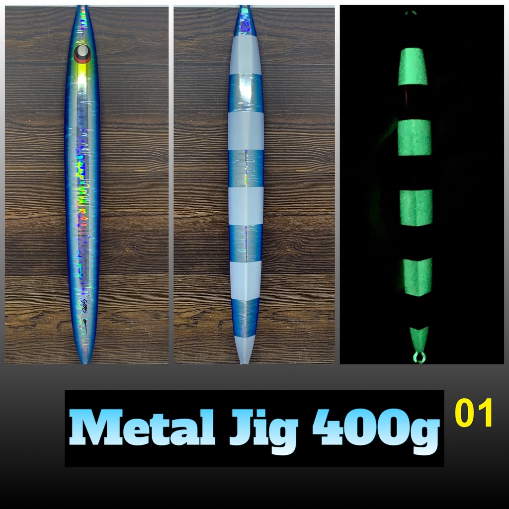 umpan metal JIG KODOK 400 gram GID