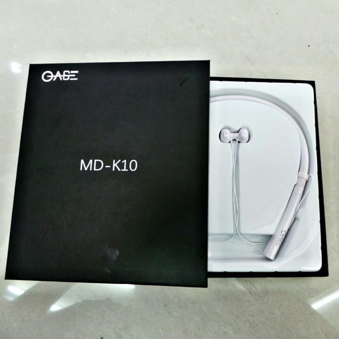 Original  HANDSFREE Neckband BLUETOOTH Headphones OASE MD K10 ORIGINAL  Murah