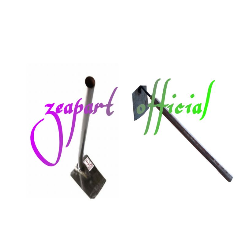 Pacul Mini Kecil Cangkul Ganggang Besi Baja Kotak kebun selokan Murah