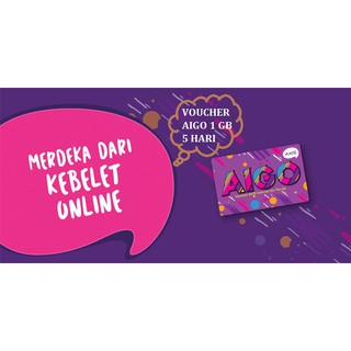 Vc-Aigo 2 GB 5 Hari | Shopee Indonesia