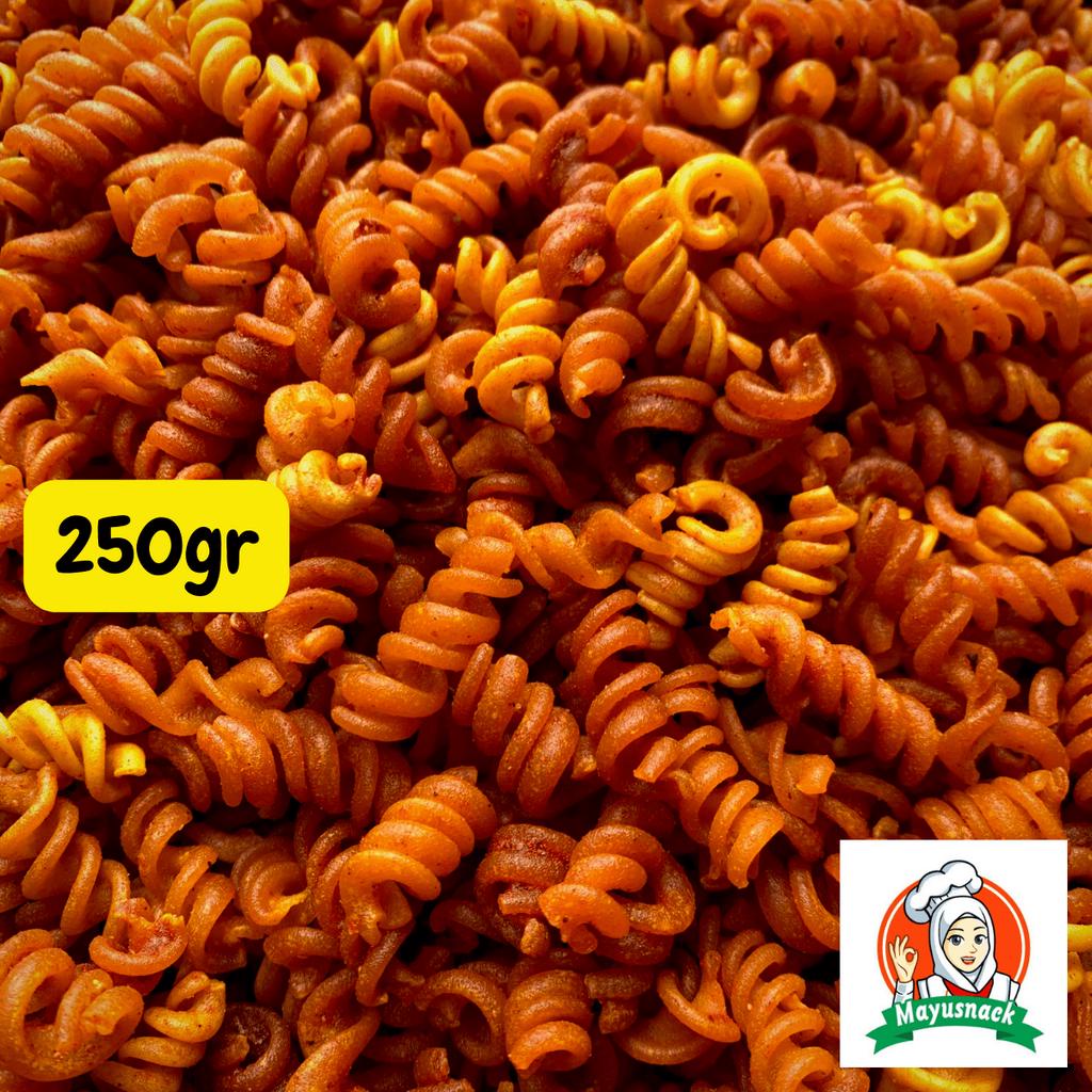 

Makaroni Spiral Pedas Bantet Cikruh 250gr