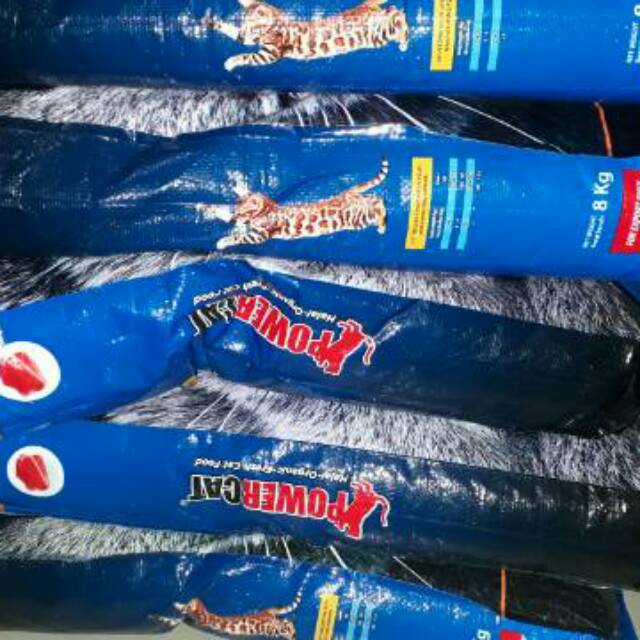Power Cat 8kg Dry Food Tuna dan Ocean Fish Makanan Kucing