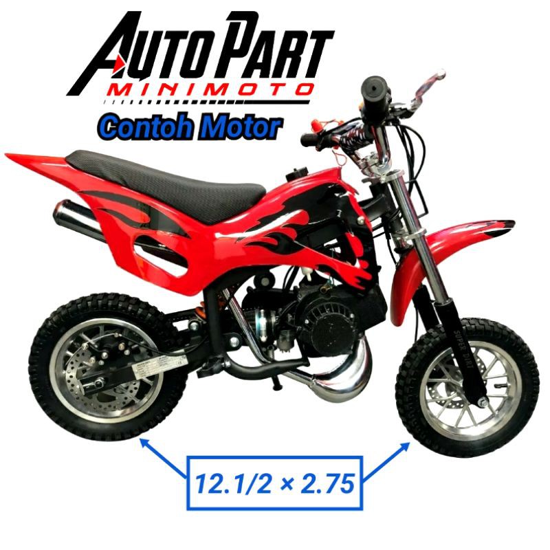 Ban Luar dan Dalam Mini Trail ukuran 12.5 x 2.75 Ban Mini Trail 12.5x 2.75