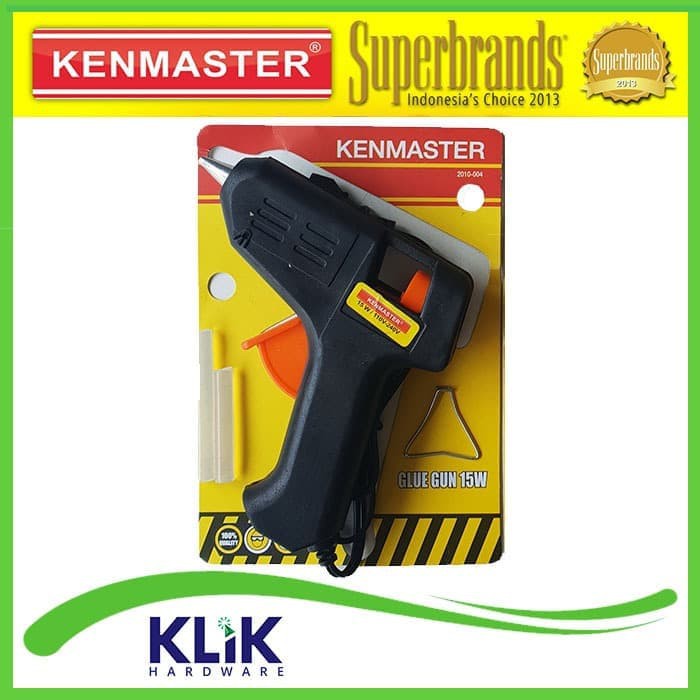 Kenmaster Glue Gun 15 Watt - Pistol Lem Tembak Kenmaster