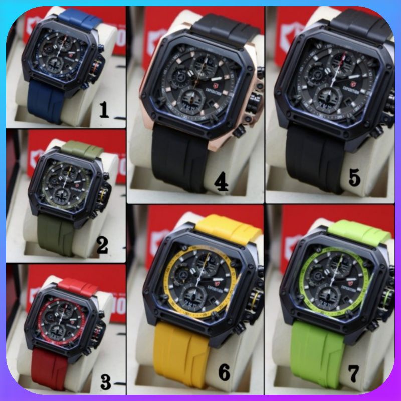 Jam Tangan Pria Expedition 6812 E6812 E 6812 | Original