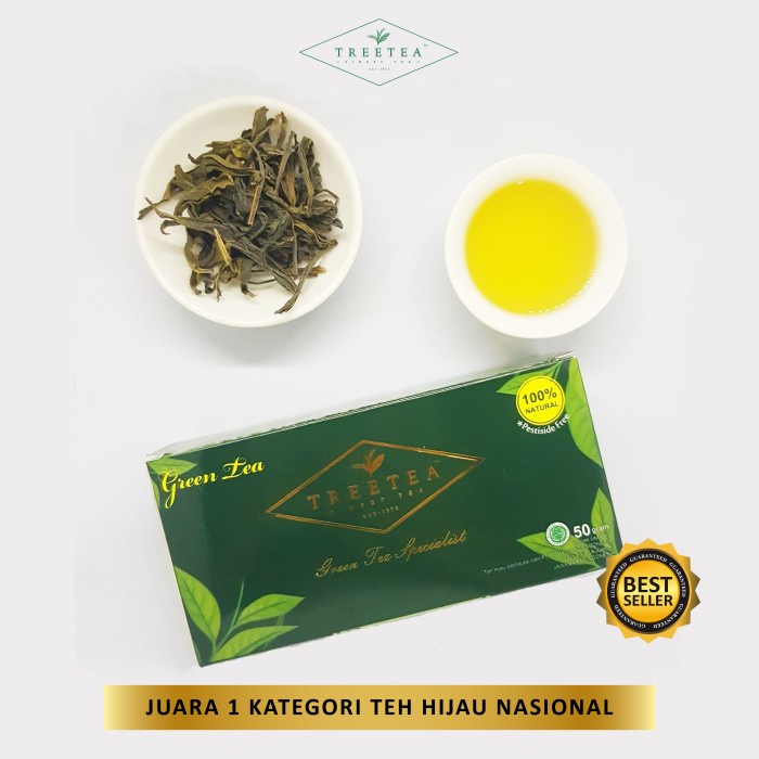 

Teh-Daun- Tree Tea Green Tea Loose Leaf Teh Hijau Lokal -Daun-Teh 800 Teh-Makanan-Minuman