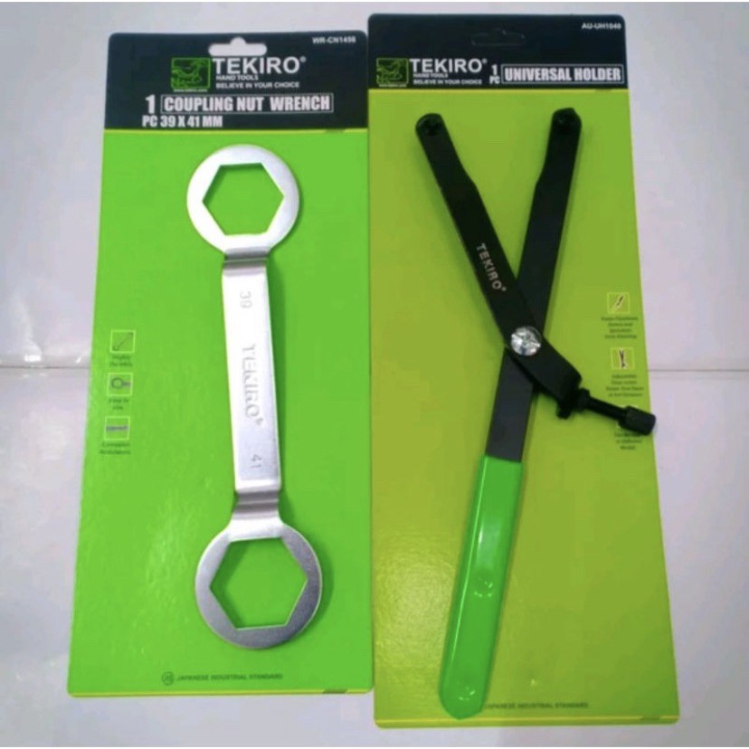 Kunci CVT 2 pcs TEKIRO Kunci Treker Tahanan CVT Kunci Mur Kopling CVT 39 - 41 Kunci Pully CVT