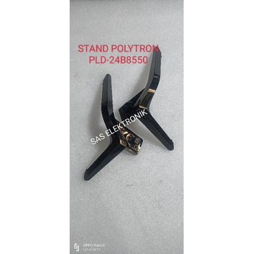 STAND KAKI PEDESTAL DUDUKAN TV LED POLYTRON 24 INCH PLD24B8550 PLD-24B8550 31D028/31D029
