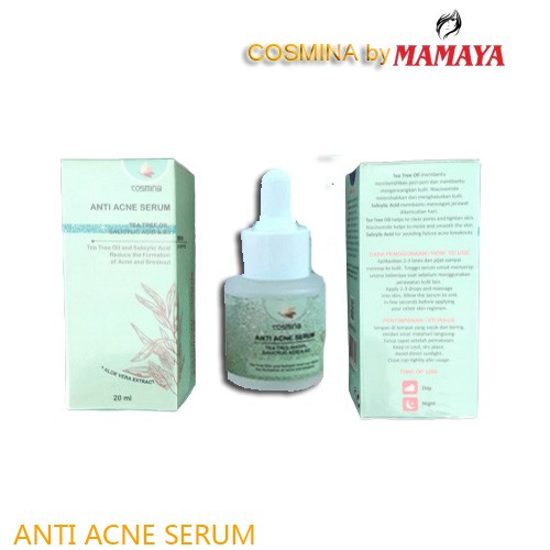 ✨SHASYA✨COSMINA SERUM GLOWING BPOM SERUM WAJAH | COSMINA FACE SERUM - SERUM WAJAH BRIGHTLY MOISTLY ANTI AGING ACNE BPOM