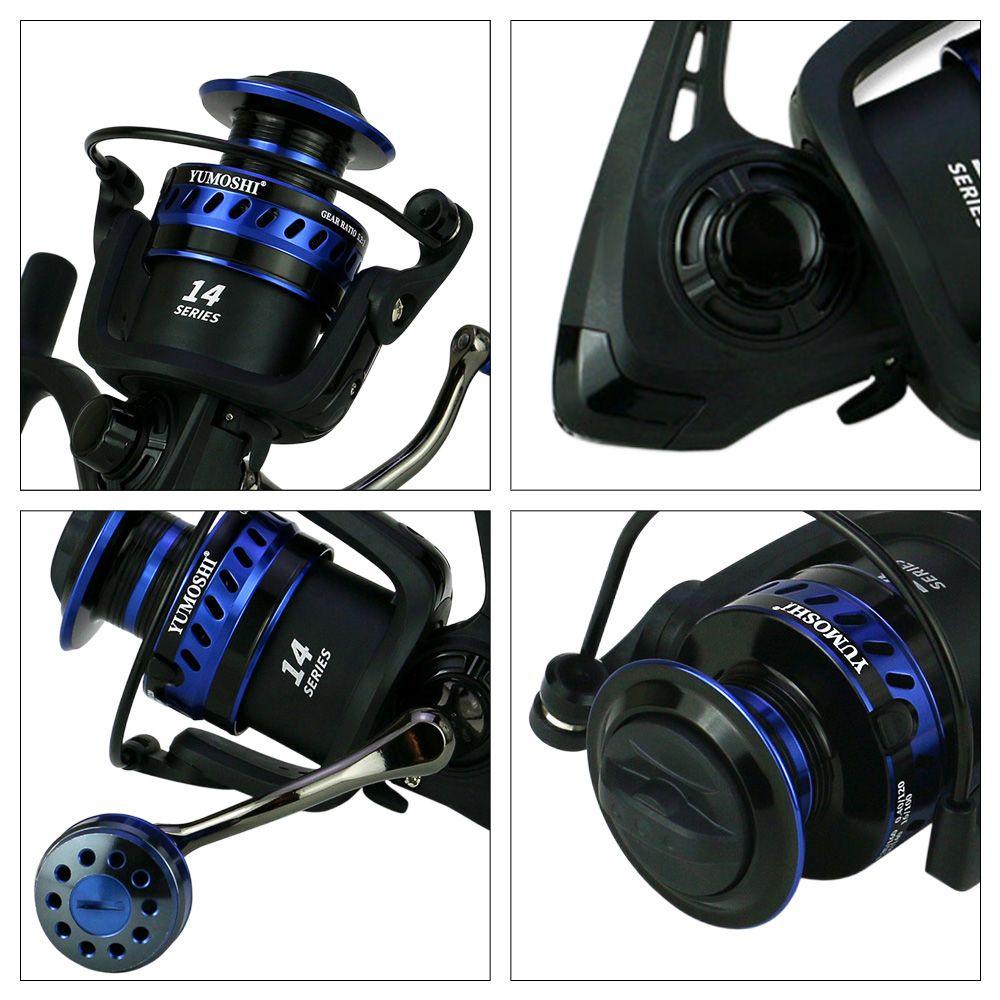 Top Fishing Reel Metal Water Fishing Alat Pancing Pancing Roda Umpan