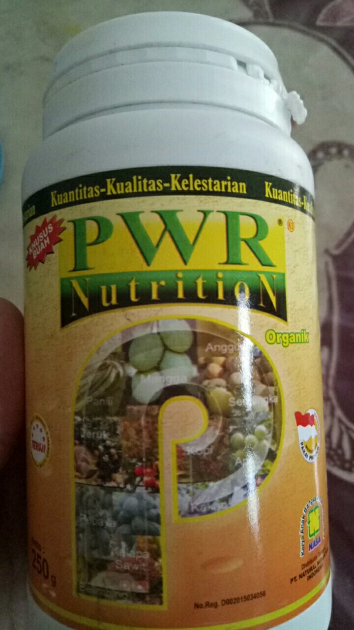 Power Nutrilon/perangsang Buah Lebih Banyak/pupuk Pelebat Buah 250 Gr -agen Nasa Bandung