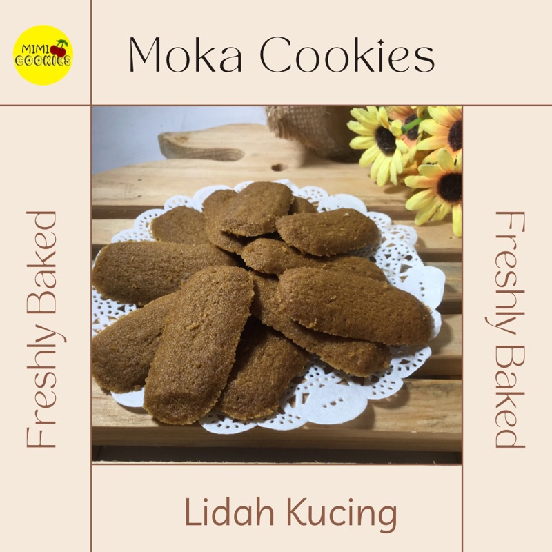 

Kue Kering Moka LIDAH KUCING Premium Butter Cookies Kue Kering Lebaran Cookies Homemade toples 500 gram