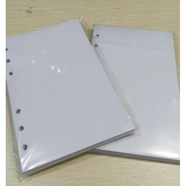 

Refill Isi Buku Catatan Binder Kulit Retro Pirate - Putih Polos - Putih Polos
