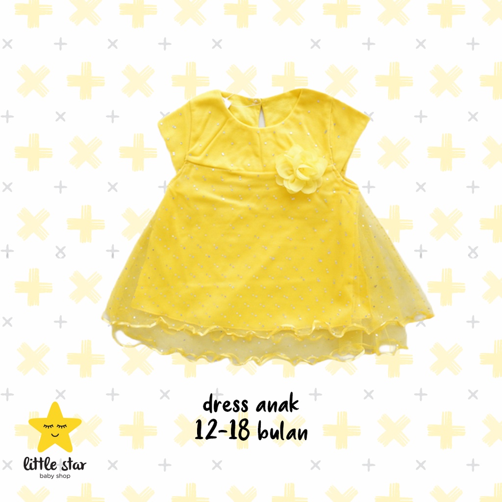 Sweet H Dress Anak Perempuan | Set Baju Bayi Cewek Girl