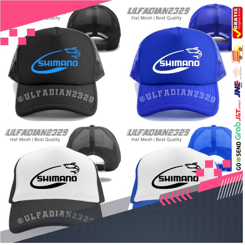 Topi Shimano Trucker - Topi Shimano Fishing - Topi Mancing
