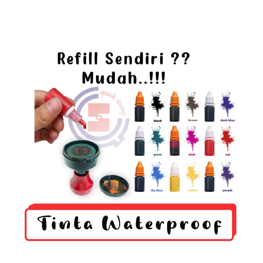 

Cetak Stempel Flash Bulat