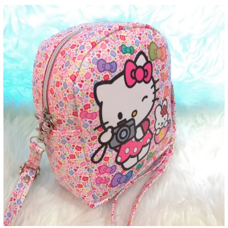 ( BAJ)TAS SELEMPANG ANAK CEWEK FASHION IMPORT TALI FULL PRINTING WATERPROOF LOL UNICORN HK FROZEN PO / TA025