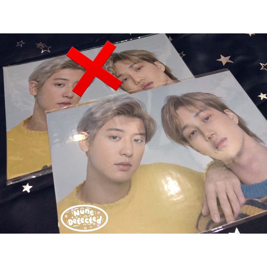[BACA DESKRIPSI‼️] A4 POSTER CHANYEOL KAI FLO VERSI 4 (SEALED)