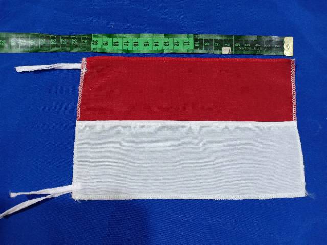 Bendera kecil 13 x 21 cm untuk motor