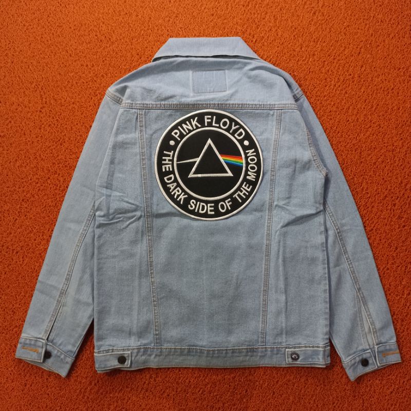 BACKPATCH BORDIR PINK FLOYD  UKURAN BESAR UNTUK DI BELAKANG JAKET