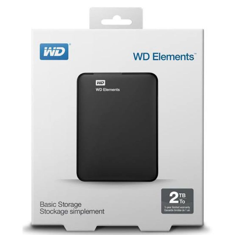 HDD External WD Elements 2TB