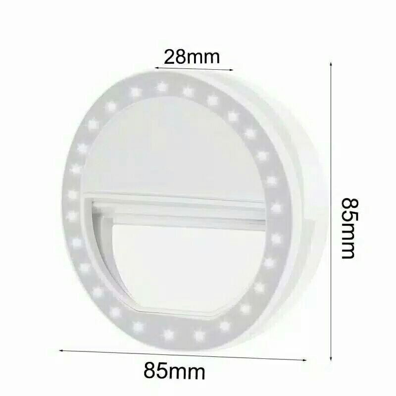 Lampu Selfie RING LIGHT LED / Charm Eyes / Ring light Selfie / Lampu Selfie Rechargeable