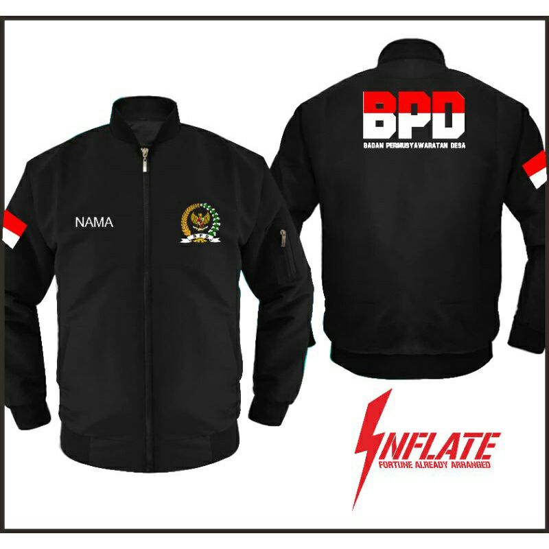 JAKET BOMBER BPD/JAKET BADAN PERMUSYAWARATAN DESA