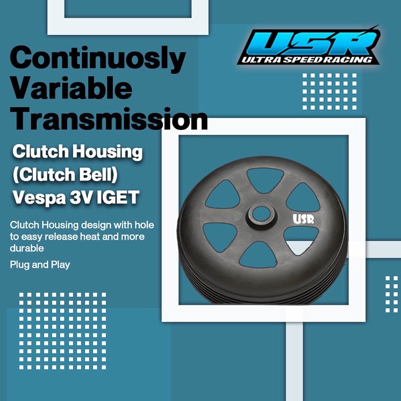 Mangkok Ganda USR For Vespa 3V Iget