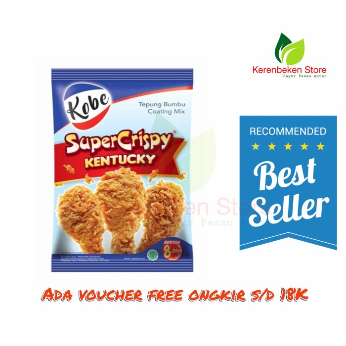 

kobe tepung super crispy kentucky 210gr