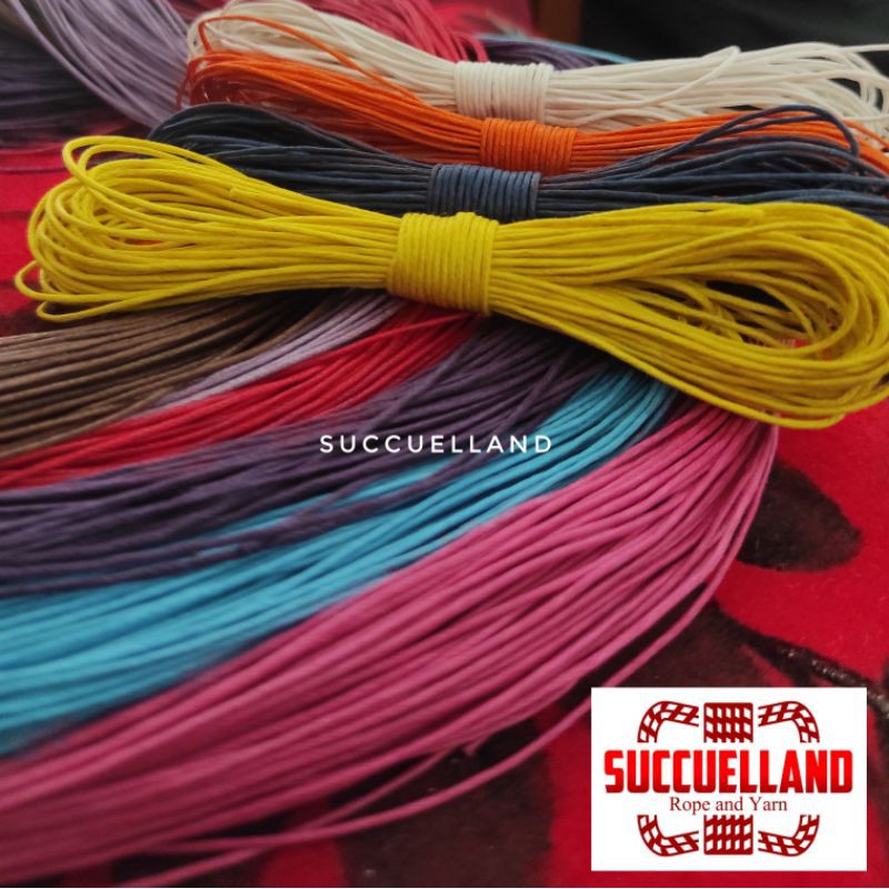 5M & 10M Tali Semi Kulit 1mm 2 | 2.5 mm Korean Cord | Tali Korea | 5 Meter Tali Gelang | 10 Meteran