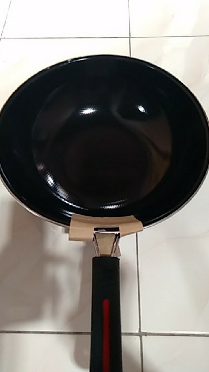 Wajan Enamel Anti Lengket Diameter 32 36cm Tinggi 10cm/wajan/penggorengan Kr.88