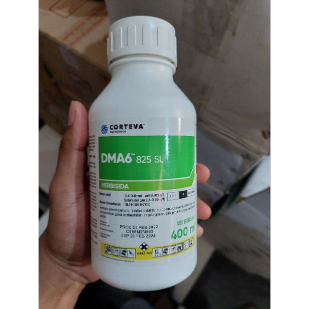 Herbisida DMA 6 825SL 400 ml Selektif Padi Obat Rumput Liar Pembasmi Gulma