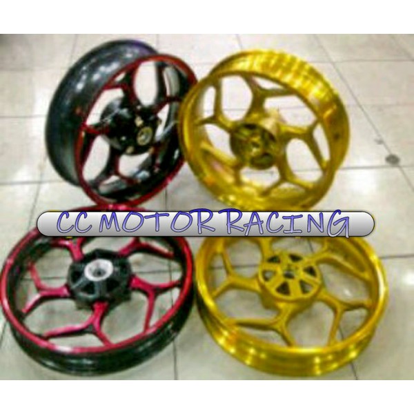 Velg Racing Axio 2,5 x 4,5 Inch untuk New Megapro, CB150R & NVL NVA
