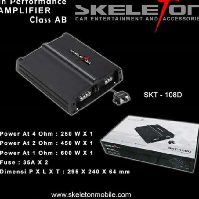 Diskon FWN Skeleton Power Monoblok SKT 108D ✵ ★