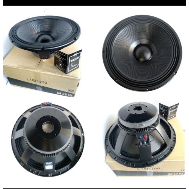 Speaker RCF 18 P 400 grade a L18P400 L 18 inch P 400 component terbaik