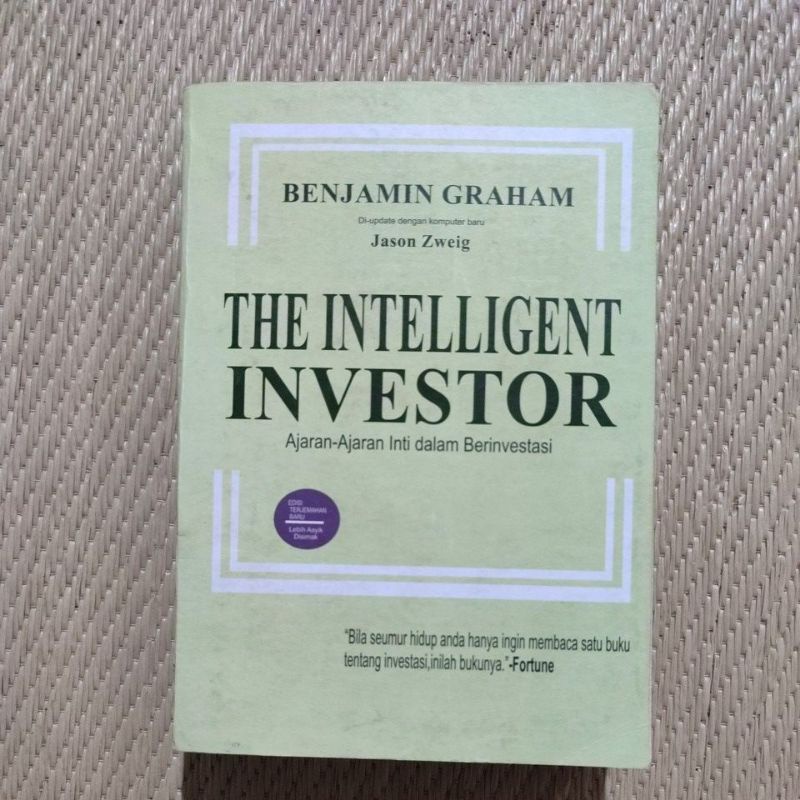 Buku The Intelligent Investor - Benjamin Graham (Indonesia)
