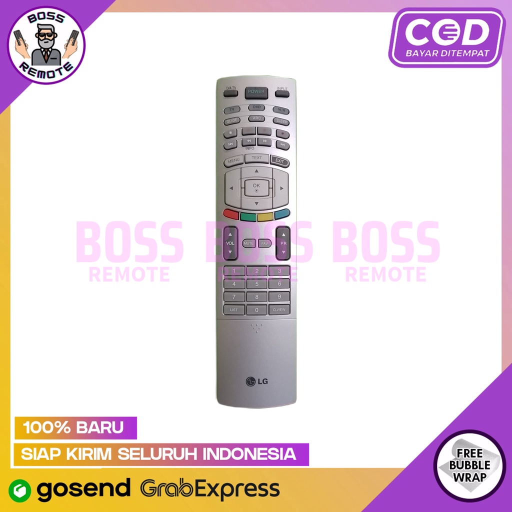 REMOTE TV LG 6710T00017L ORIGINAL