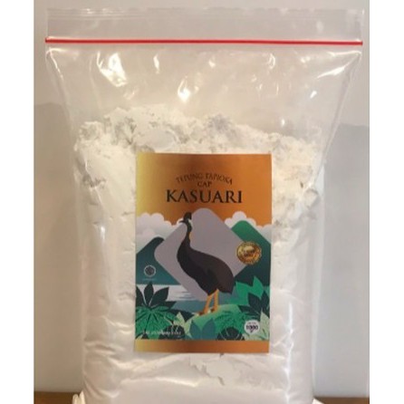 

Tepung Pati Cap Burung Kasuari / Tepung Kanji / Tepung Tapioka 1000gr
