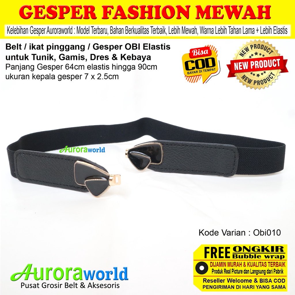 AURORAWORLD Belt OBI perempuan terbaru Gesper cewek ikat Pinggang elastis wanita Sabuk Mewah Korea untuk Dress Tunik Gaun Terbaru bisa COD