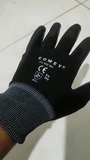 Sarung Tangan COMET Palm Fit CG 805 BK - Safety Gloves | Shopee Indonesia