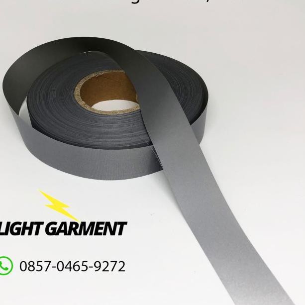 

♨ Scotchlite skotlet scotlight pita pemantul cahaya kain jahit B 2,5 cm ♥