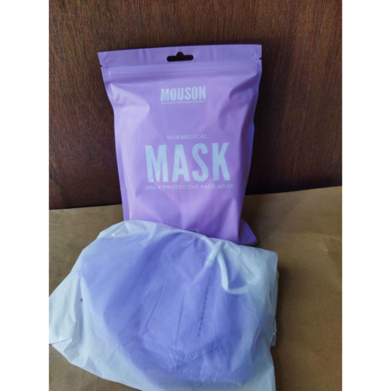 Masker KN95 Mouson warna 5ply-10pcs.masker murah