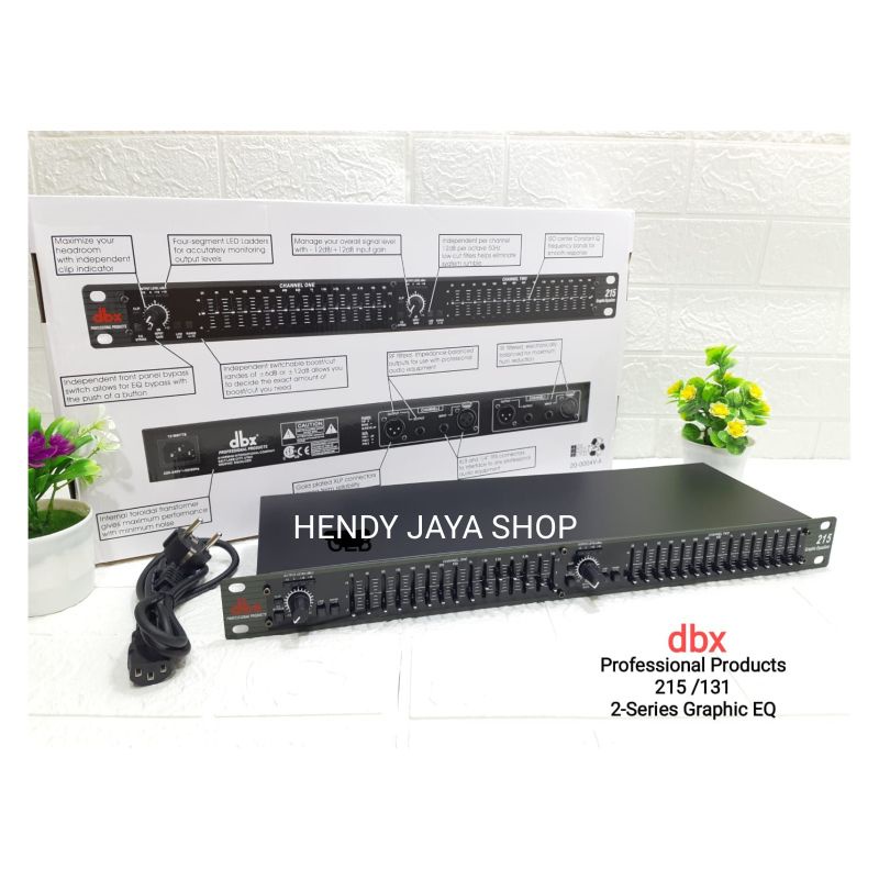 EQUALIZER DBX 215/131