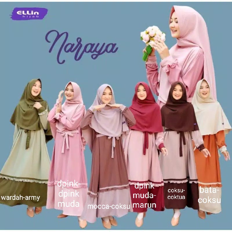 NARAYA gamis  NARAYA dress - GAMIS MURAH - GROSIR GAMIS MURAH KUDUS - GAMIS MODEL BARU - BEST SELLER